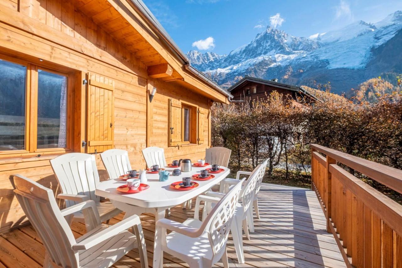 Family Cottage With Balcony In Chamonix Exterior foto