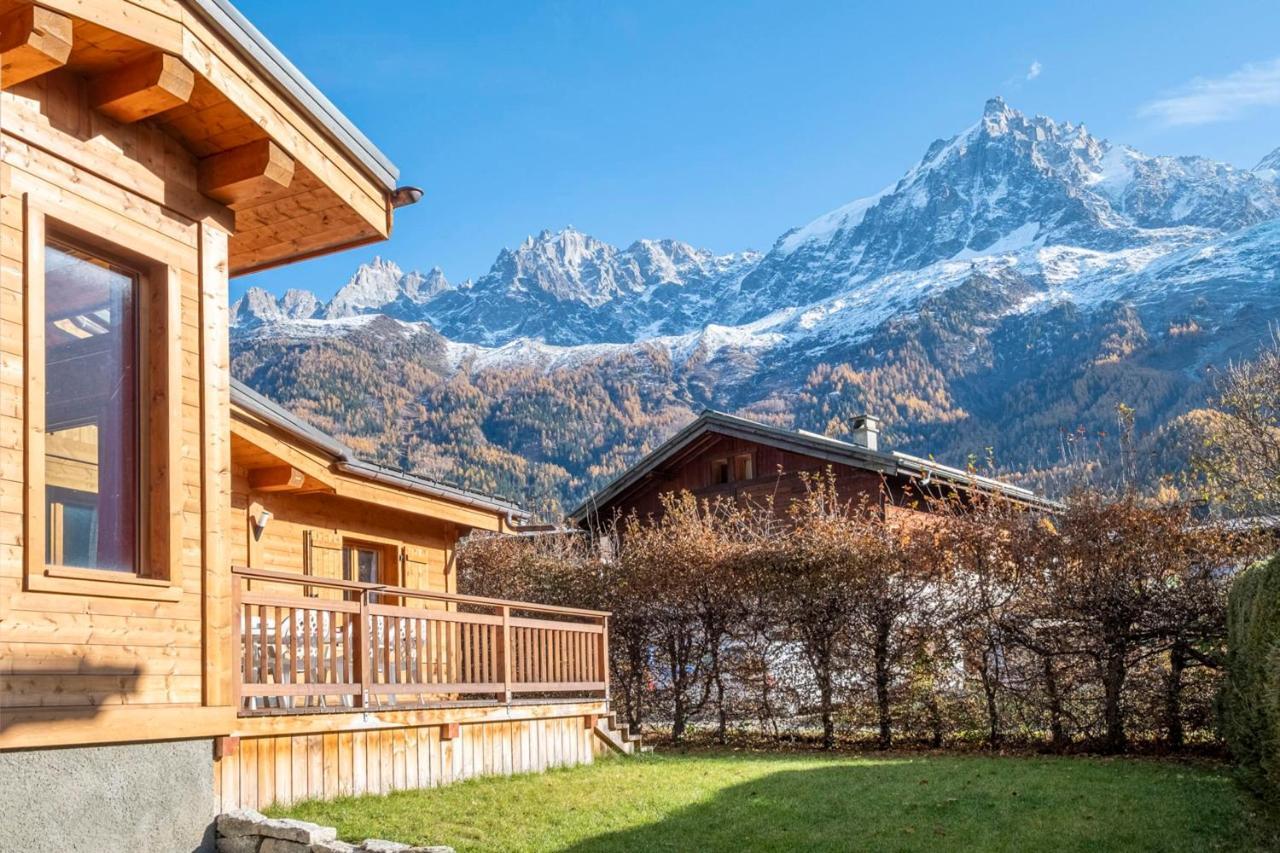 Family Cottage With Balcony In Chamonix Exterior foto